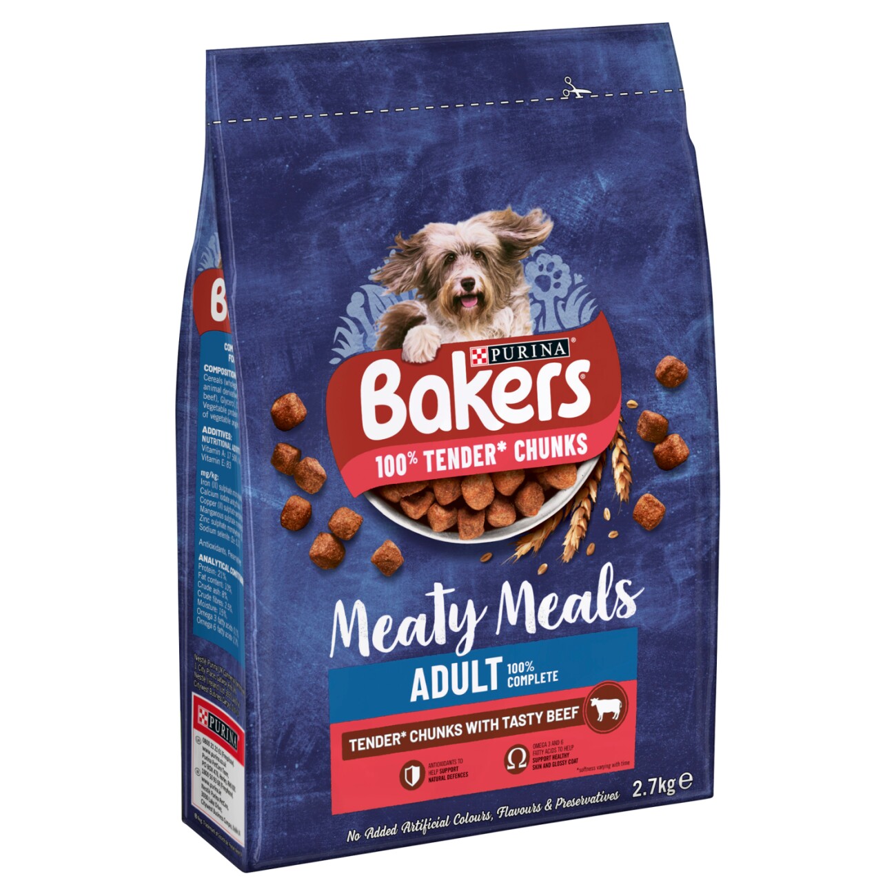 Moist and hot sale meaty puppy food
