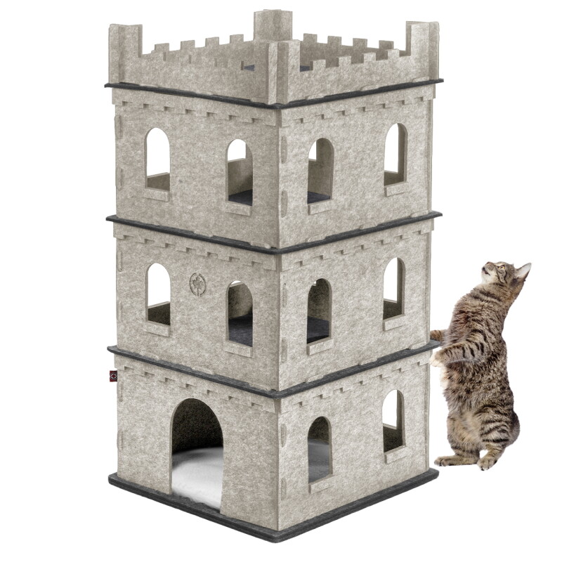 Canadian Cat Company Filz Katzenburg Felty Fort
