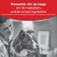 Border Collie mit einer Person; rotes Banner lautet „Konsultér din dyrlæge om dit kæledyrs unikke ernæringsbehov“.