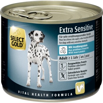 SELECT GOLD Extra Sensitive Adult Insect 6x200g