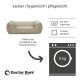 Hundebett GreenLabel sandbraun S