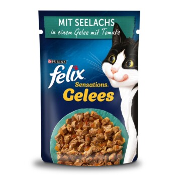 Felix Sensations Gelees 26x85g Seelachs & Tomate