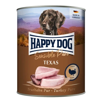 Sensible Pure Nourriture humide Chien Adulte 6x800 g Dinde