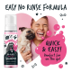 Flasche Bugalugs No Rinse Baby Fresh Shampoo, 200 ml, mit dem Text "Einfache No Rinse Formel" und "Schnell & einfach! Perfekt für unterwegs!"