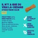 Bâtonnets pour animaux étiquetés "Pause Câlin", contenant de la dinde et du poulet, avec des ingrédients listés incluant du poulet frais (58%) et de la dinde fraîche (12%).