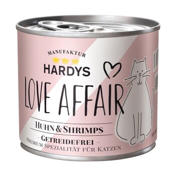 Hardys LOVE AFFAIR 6x200g Huhn & Shrimps