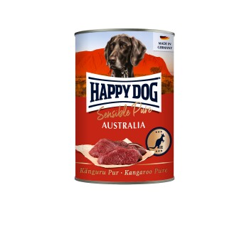 HAPPY DOG Pur Single Protein Exoten 12x400g Känguruh pur