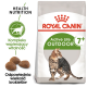 Karma dla kotów Royal Canin Active Life Outdoor dla kotów 7+, z ilustracją kota bengalskiego, szczegółami dotyczącymi rozmiaru krokietów i informacjami o zdrowotnych wartościach odżywczych w języku polskim.