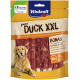 Vitakraft Pure DUCK XXL Bonas Hundekausticks-Packung mit Golden Retriever; sichtbare Logos '100%' und 'recycelbar' auf der Verpackung.