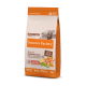 Sac de nourriture pour chiens Nature's Variety — Medium/Maxi Adult Deboned Fish (Saumon norvégien), sans céréales, 12 kg, emballage orange/beige avec image de chien.