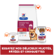 Nourriture pour chiens Hill's Prescription Diet Digestive Care i/d en variétés sèches et en conserve avec poulet et légumes.