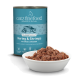 Catz Finefood Classic Adult Hering & Garnelen Katzenfutterdose mit Schüssel Nassfutter, enthält Kürbis und Himbeeren.