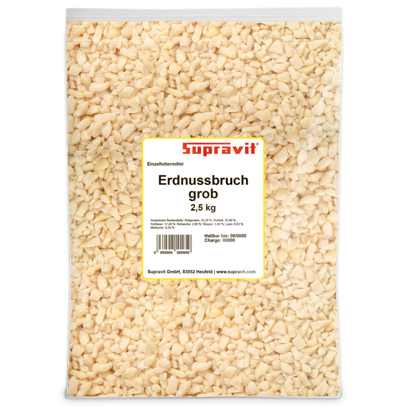 Supravit Erdnussbruch 2,5 kg