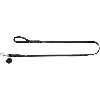 Führleine Solid Education schwarz 1,6 cm, 1 m
