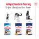 Royal Canin Hundefutterpakete für verschiedene Lebensphasen: Welpe (2-15 Monate), Erwachsener (15 Monate-5 Jahre) und Senioren (5+ Jahre).