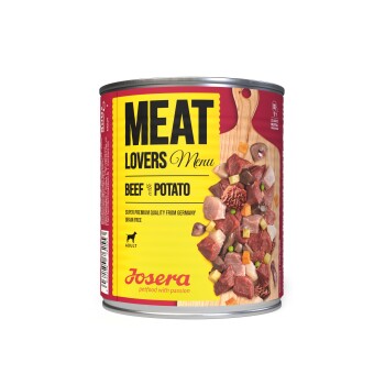 Nassfutter Hund, Adult, Meat Lovers Menu, Rind 6x800 g