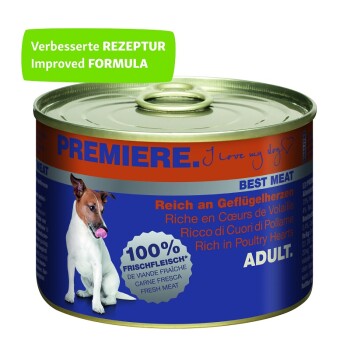 Best Meat Adult Geflügelherzen 24x185 g