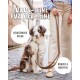 Hund neben einer Person mit beiger Nylon-Leine; Text: 'Luxus-Leine für vier Beine, Belastbares Nylon, Robust & Rostfrei'.