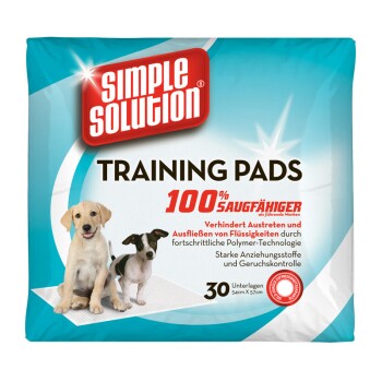 SIMPLE SOLUTION Puppy Training Pads 30 Stück