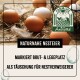 Braune und weiße Eier im Stroh mit dem Text "NATURNAHE NESTEIER" und dem FarmLife AniForte-Logo in der Ecke.