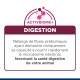 Étiquette ActivBiome+ Digestion décrivant un mélange de fibres prébiotiques soutenant la santé digestive de votre animal en français.