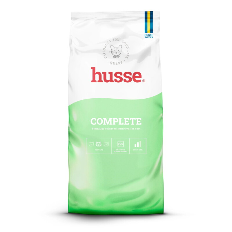 husse Complete, 6 kg (2 x 3 kg) Premium Rezeptur für erwachsene Katzen