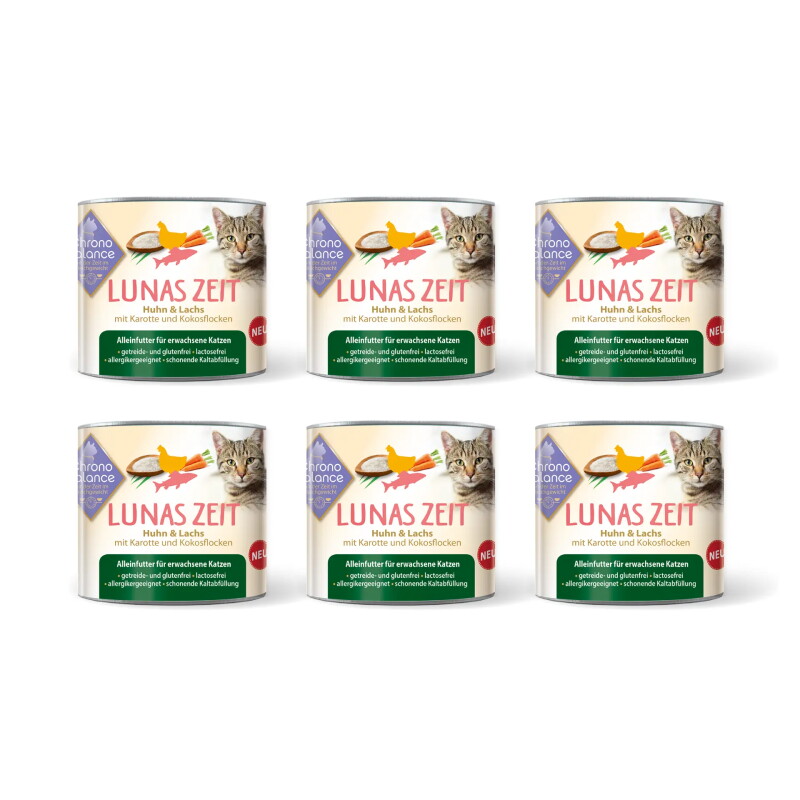 ChronoBalance Alleinfutter Huhn & Lachs mit Karotte und Kokosflocken 1,2 kg