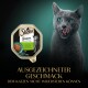 Sheba Sauce Collection Katzenfutter, 85g, mit Kaninchen und Gemüse, beschriftet mit "Ausgezeichneter Geschmack, dem Katzen nicht widerstehen können."