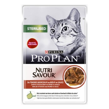Pro Plan PURINA Sterilized Nutrisavour 26x85g Rind
