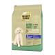 Select Gold Mini Adult Hundefutterbeutel, 5-10 kg, für empfindliche Hunde, mit einem Pudel und dem Hinweis 'Mit Wasserbüffel & Tapioka.'