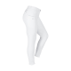 Weiße Reitleggings mit einem eleganten Design, mit einer Gesäßtasche und subtilen Logodetails.