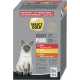 Pack économique de nourriture pour chat adulte Select Gold Pure avec bœuf, poulet et dinde en sauce, sans céréales, sans sucres ajoutés ni soja, 6x85g.