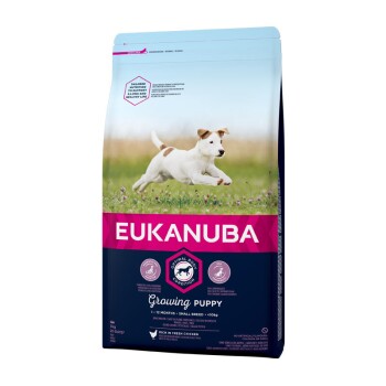 EUKANUBA Puppy & Junior Small Breed mit Huhn 3kg