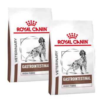 ROYAL CANIN Veterinary Diet Gastrointestinal High FibreROYAL CANIN® Veterinary GASTROINTESTINAL HIGH FIBRE Trockenfutter für Hunde 2×14 kg