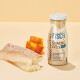 SmoothieCat Fischsnack für Katzen, mit Fischstücken und Kürbiswürfeln, mit deutschem Text über Hydration und natürliche Zutaten.