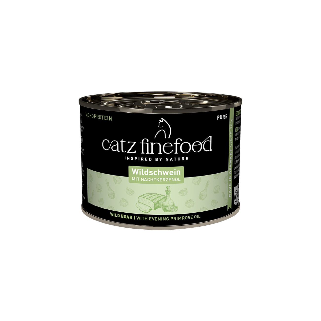Catz finefood Nassfutter Katze Pure Adult Wildschwein 12x200 g