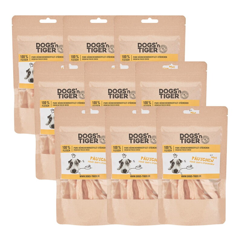 Dogs'n Tiger Päuschen Mini | Huhn 720 g
