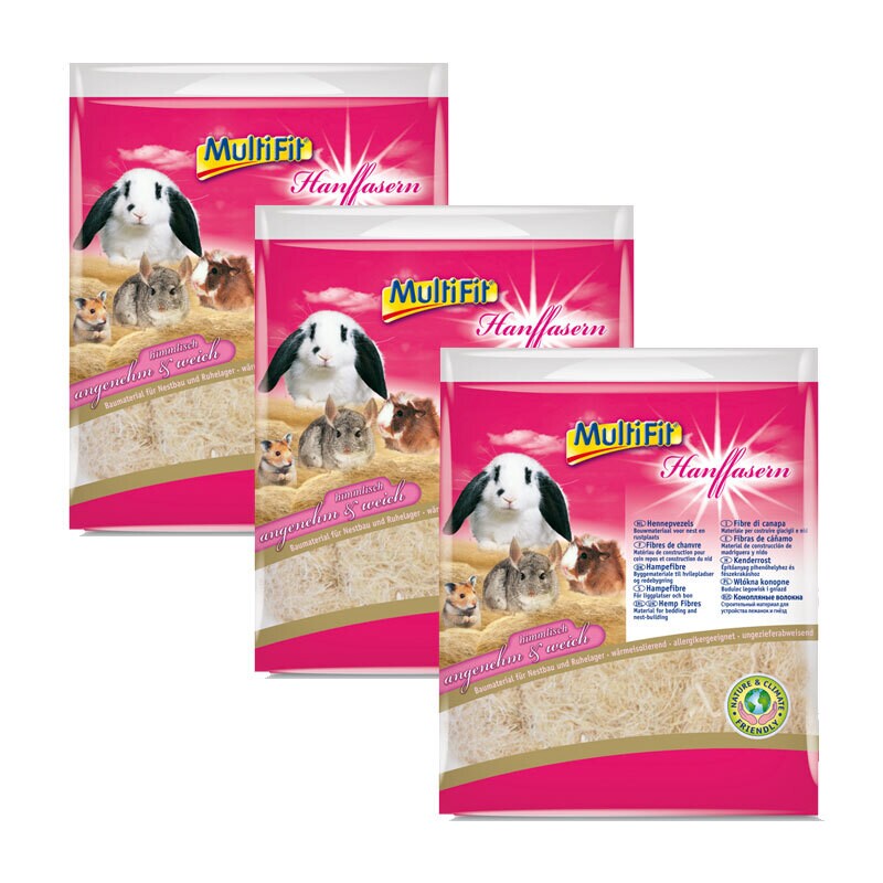 MultiFit hennepvezels 3x50 g