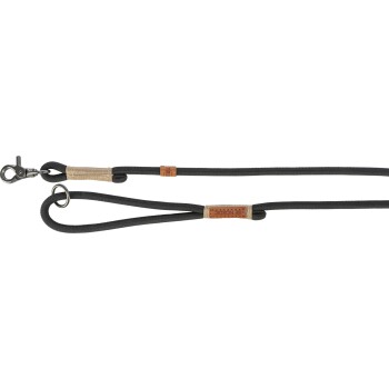 Laisse BE NORDIC pour chien noir S-M, 1 m