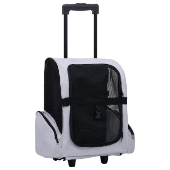 Haustier Trolley grau