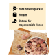 Drei Beutel DIBO Geflügel Haustierfutter, gekennzeichnet als fettarme Ernährung für Hunde und Katzen, jeder enthält 2000 g.