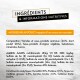 Étiquette d'aliment pour animaux en français : INGRÉDIENTS & INFORMATIONS NUTRITIVES — MOUSSELINE AU POULET avec ingrédients et valeurs nutritionnelles (46 % de viandes, 26 % de poulet)