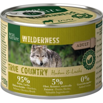 WILDERNESS Adult True Country Huhn & Lachs 12x200 g
