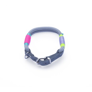 Halsband Neon Grey L