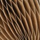 recycled cardboard toy with feather