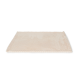 Eine weiche, beige Haustiermatte mit einer strukturierten Oberfläche und genähten Kanten, ideal für den Komfort von Haustieren.