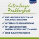 Vitakraft-Anzeige mit dem Text "Extra langer Knabberspaß", die dreischichtige Leckereien, essentielle Nährstoffe und keinen zugesetzten Zucker hervorhebt.