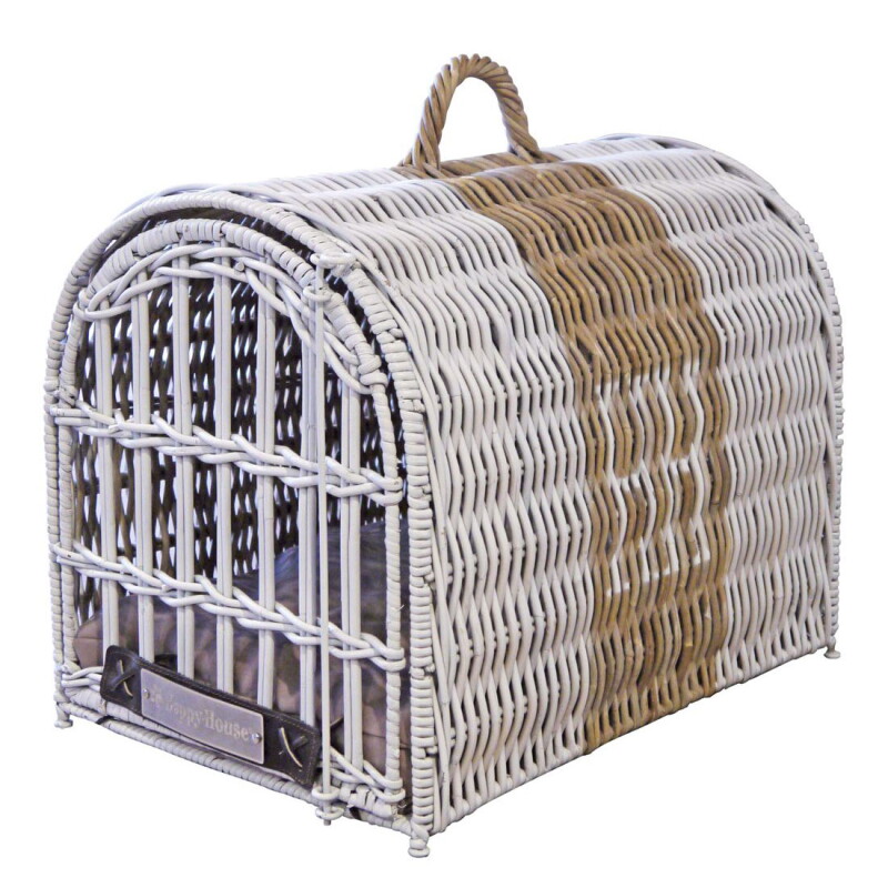 Happy House Rattan-Reisekorb HH offwhite