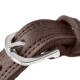 Halsband Karlby braun/ rot 45 cm
