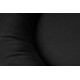 Wasserfestes In und Outdoor Hundebett Lucky aus Nylongewebe schwarz XL